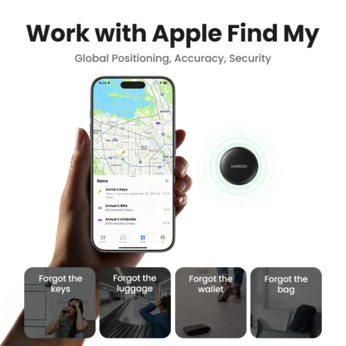 Smart Track Tag GPS tracker packaging – easy to use item finder”
