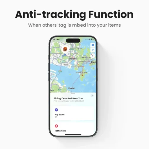 Smart Track Tag GPS tracker packaging – easy to use item finder