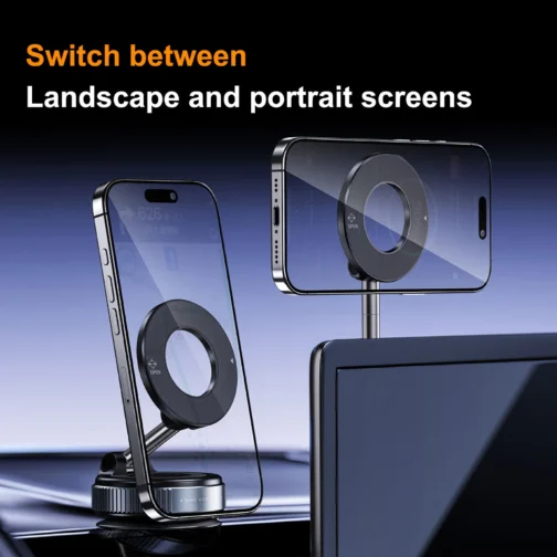 Vacuum Magnetic Foldable Phone Holder - Image 5