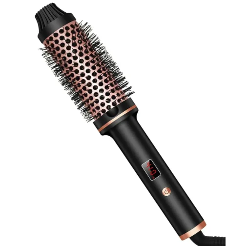 3 In 1 Hair Curler Straightener Professional Heated Brush