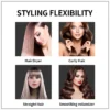 3 in 1 Hot Air Brush One-Step Hair Dryer, Curler & Volumizer - Image 4