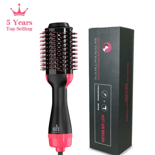 3 in 1 Hot Air Brush One-Step Hair Dryer, Curler & Volumizer