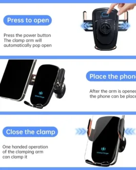 Wireless Fast Car Charger & Phone Holder