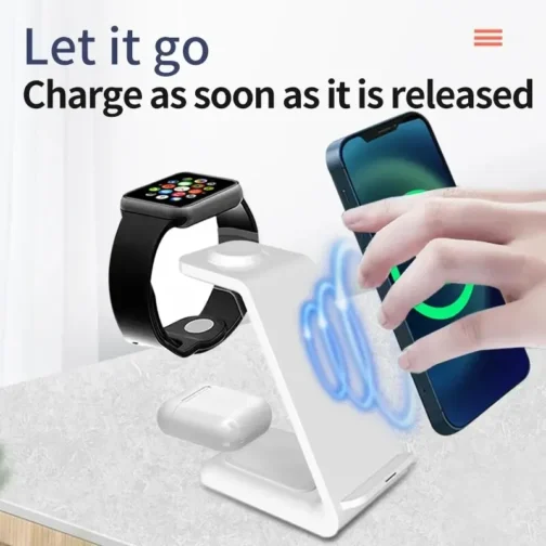 3 in 1 Wireless Charger Stand - Image 5