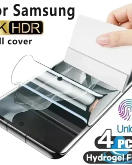 4pcs Hydrogel Film for Samsung Galaxy Screen Protector