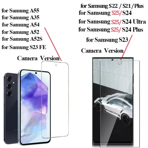 HD Tempered Glass Screen Protector for Samsung Galaxy - Image 3