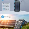 Waterproof Outdoor Solar Power Bank 38800mAh - Image 3