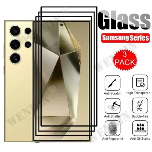 9H Tempered Glass Shield for Samsung