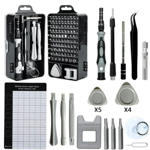 115 in 1 Precision Magnetic Screwdriver Set