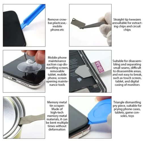 40 in 1 Mobile Phone Repair Toolkit - Image 5