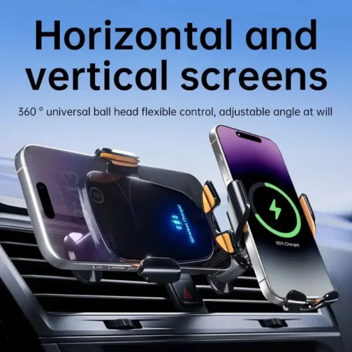 Wireless Fast Car Charger & Phone Holder - Image 5
